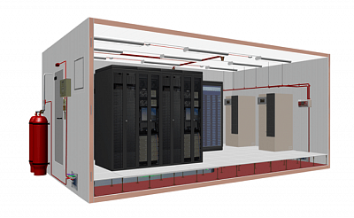 Сравнение систем пожаротушения для серверных и дата-центров