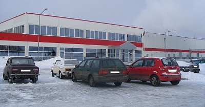 Складской модуль завода Fritolay